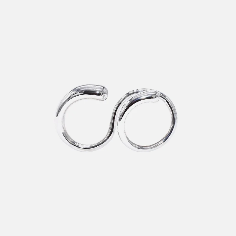 Special Offers On Handcrafted And Designer Jewelry ARSN No Turning Back Ring - Silver