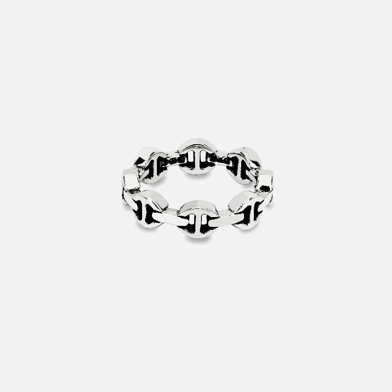 Flash Sale On Exquisite Jewelry – Don't Miss Out Hoorsenbuhs Dame Tri-Link Ring - Silver