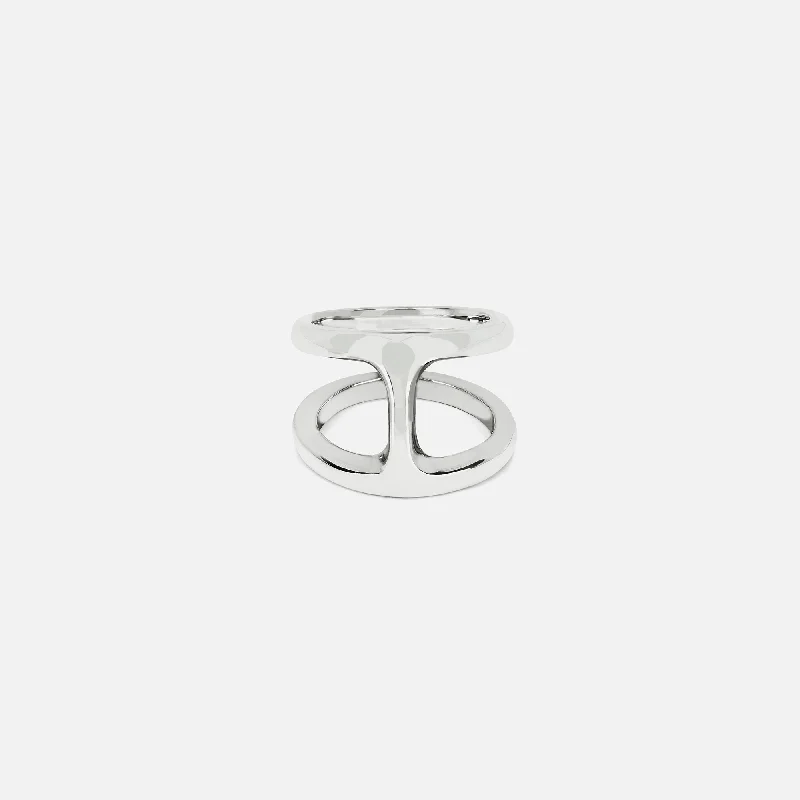 Exclusive Jewelry Sale – Limited-Time Discounts Hoorsenbuhs Dame Phantom Ring - Silver