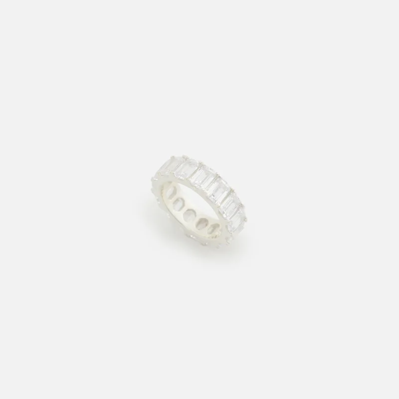 Upgrade Your Collection With Our Limited-Time Jewelry Sale Hatton Labs Octagon Eternity Ring Sterling Silver - Silver Upgrade Your Collection With Our Limited-Time Jewelry Sale Hatton Labs Octagon Eternity Ring Sterling Silver - Silver