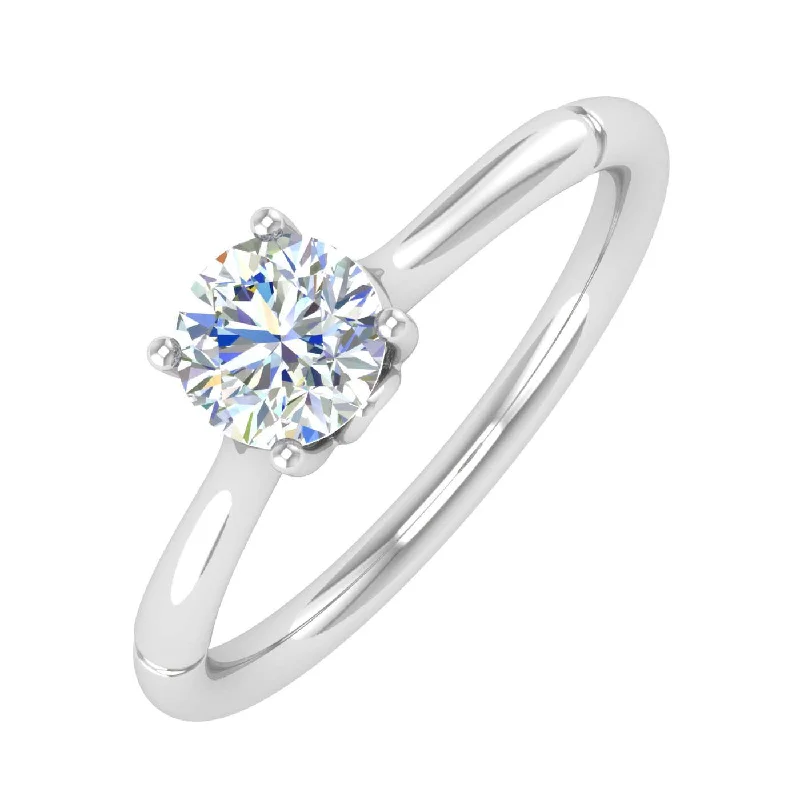 Exclusive Jewelry Markdowns – Limited-Time Offer 1/2 Carat 4-Prong Set Diamond Solitaire Engagement Ring in Gold Exclusive Jewelry Markdowns – Limited-Time Offer 1/2 Carat 4-Prong Set Diamond Solitaire Engagement Ring in Gold