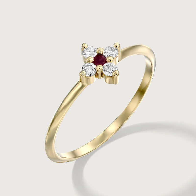 Celebrate With Sparkle – Jewelry Sale Now Live Beth Ring With Ruby And White Diamonds Celebrate With Sparkle – Jewelry Sale Now Live Beth Ring With Ruby And White Diamonds