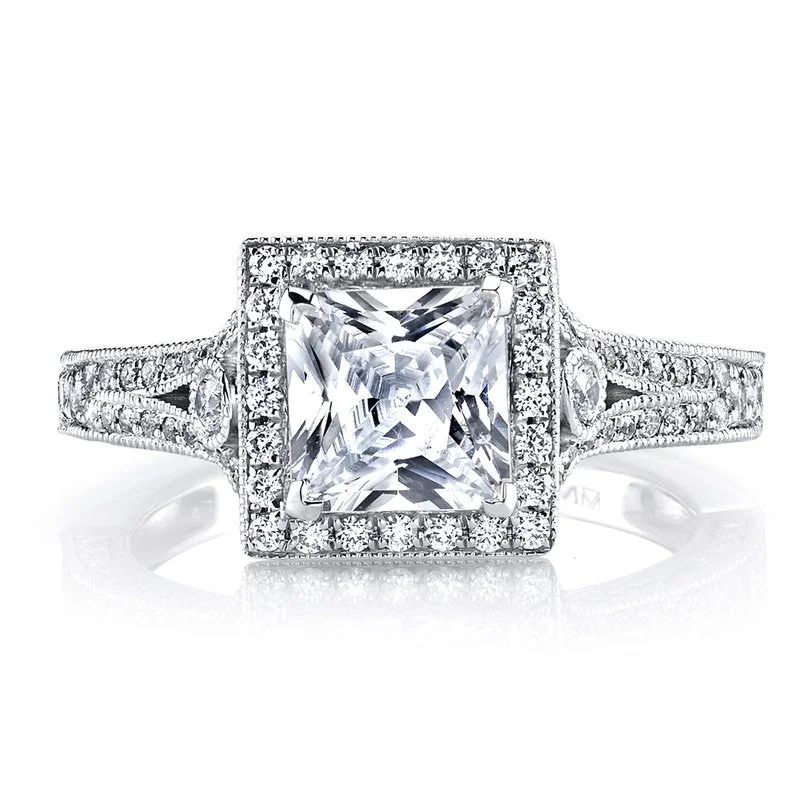 Stunning Jewelry At A Fraction Of The Price Mars Bridal Vintage Princess Halo Hand Engraved with Milgrain Detailing & Embellished Profile Diamond Engagement Ring 25965 Stunning Jewelry At A Fraction Of The Price Mars Bridal Vintage Princess Halo Hand Engraved with Milgrain Detailing & Embellished Profile Diamond Engagement Ring 25965