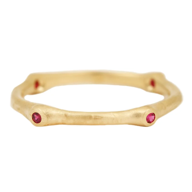 Luxury Jewelry Without The Luxury Price Tag Petite Ruby Stacking Ring