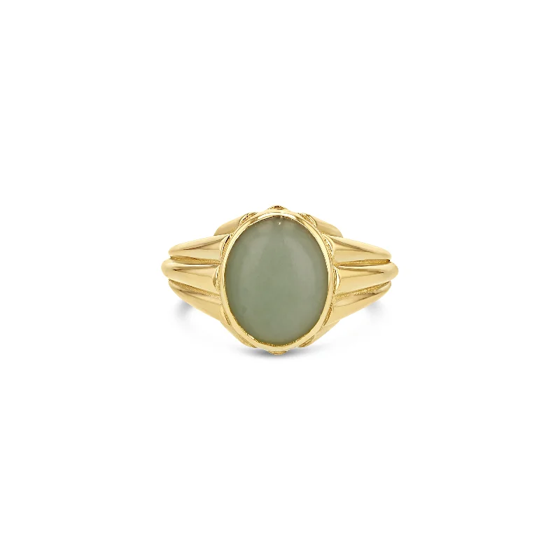 Make Every Moment Shine – Jewelry Discounts Available Aquamarine Column Ring - Vertical