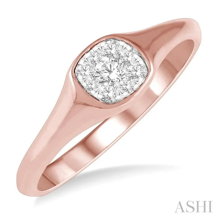 Best Jewelry Sale Prices – Limited-Time Offer CUSHION SHAPE LOVEBRIGHT ESSENTIAL DIAMOND SIGNET RING