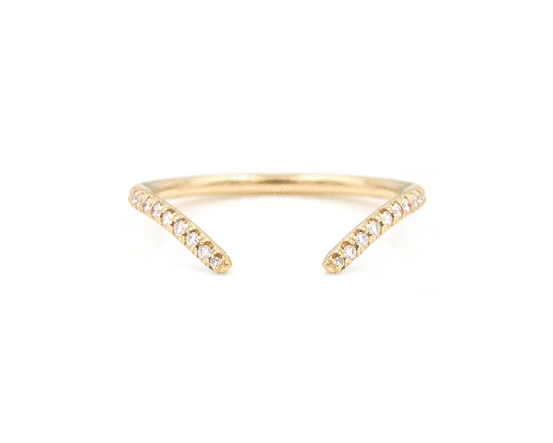 Unique Jewelry For Less – Shop The Sale Now Equilibrium Open Pavé Band