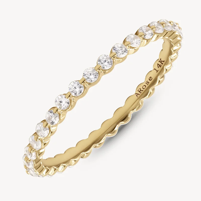 Jewelry Deals That Outshine The Rest Floating Eternity Diamond Band