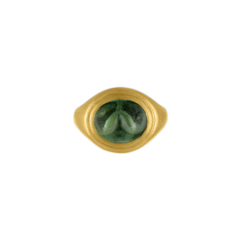 Sparkle More For Less – Jewelry Sale Happening Now Green Tourmaline Tempus Prunt Ring