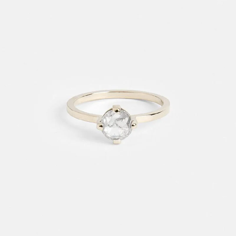 Shop Dazzling Jewelry At The Best Prices Ema Ring with Salt and Pepper Diamond in Gold
