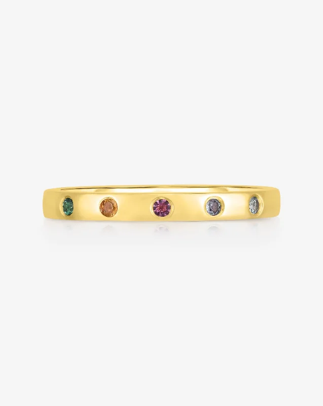 Make Every Moment Shine – Jewelry Discounts Available Inlay Birthstone Ring