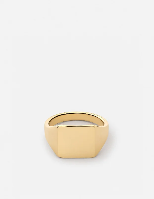 Flash Sale On Stunning Jewelry – Don't Miss Out Ledger Ring, Gold Vermeil