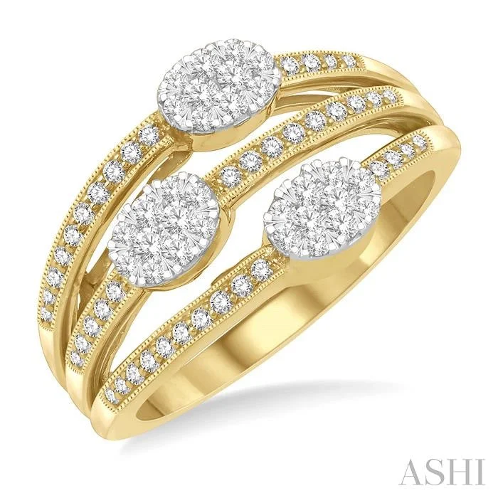 Elegant Necklaces And Bracelets At Limited-Time Offers OVAL SHAPE LOVEBRIGHT DIAMOND FASHION RING