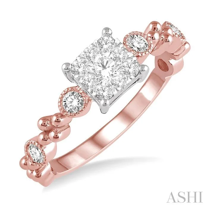 Make Your Outfit Shine With Discounted Jewelry PRINCESS SHAPE LOVEBRIGHT DIAMOND RING