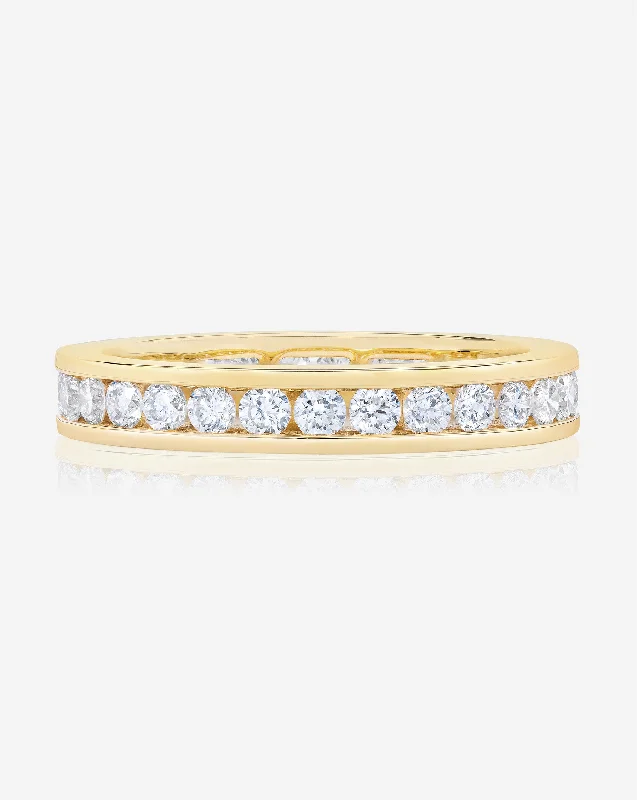 Jewelry Deals That Sparkle – Shop Today Round Diamond Channel Set Eternity Band