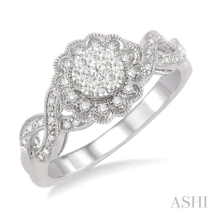 Special Jewelry Deals – Upgrade Your Collection ROUND SHAPE HALO LOVEBRIGHT DIAMOND RING