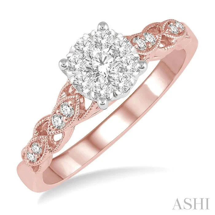 Final Call – Shop Exquisite Jewelry Before It's Gone ROUND SHAPE LOVEBRIGHT DIAMOND ENGAGEMENT RING
