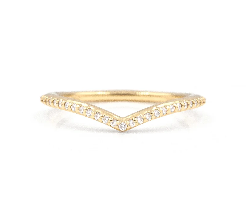 Best Jewelry Sale – Shop Exclusive Designs Now Shallow Chevron Band