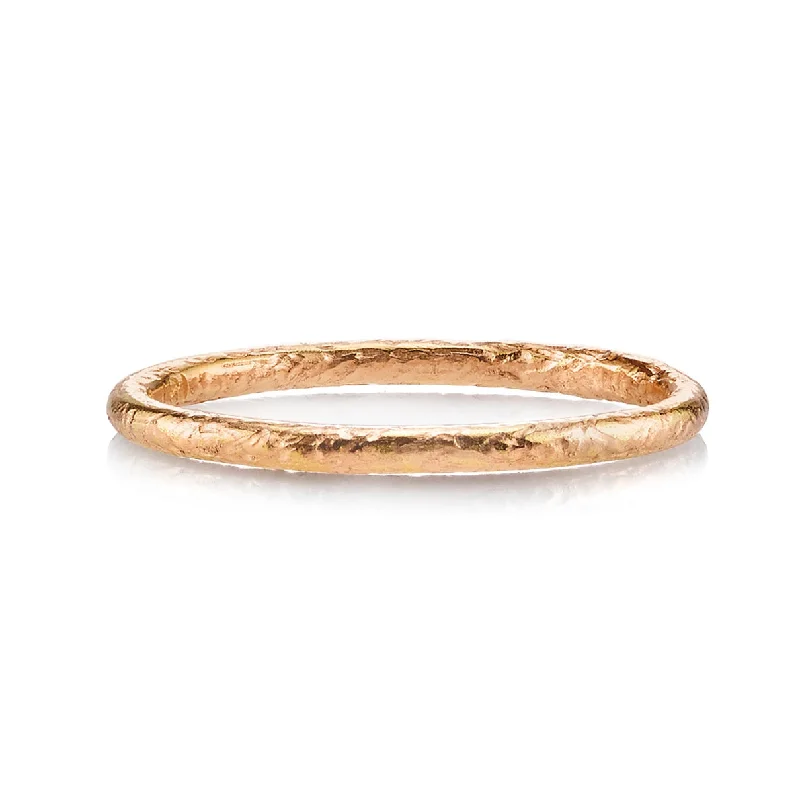 Exclusive Jewelry Sale – Grab Timeless Pieces Now Single Stone 18K Rose Gold Small Jane Band