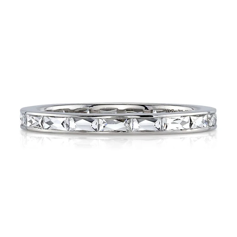 Fashion-Forward Jewelry At Incredible Prices Single Stone Platinum Emma Band