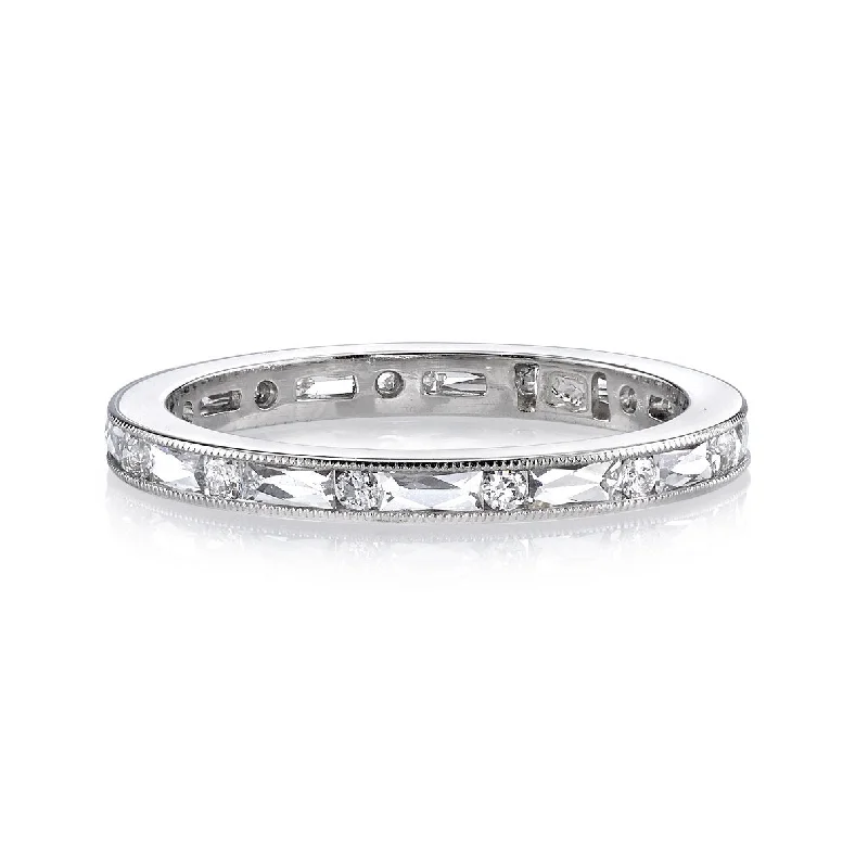 Dazzle With Discounts – Shop Jewelry On Sale Single Stone Platinum Paige Band