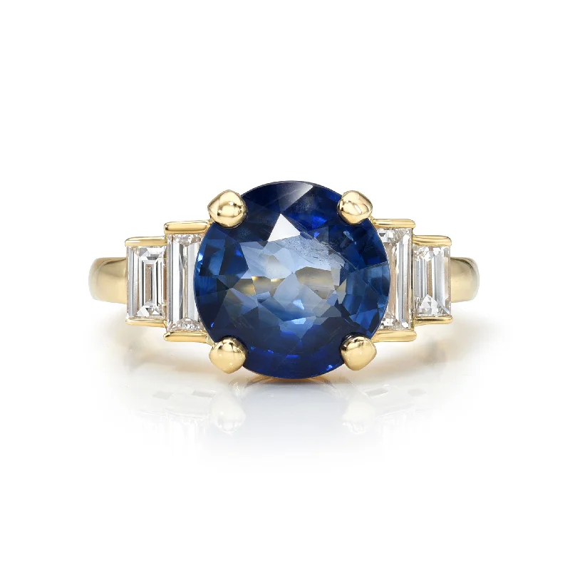 Exclusive Jewelry Offers – Sparkle For Less Single Stone Sapphire Scout Ring