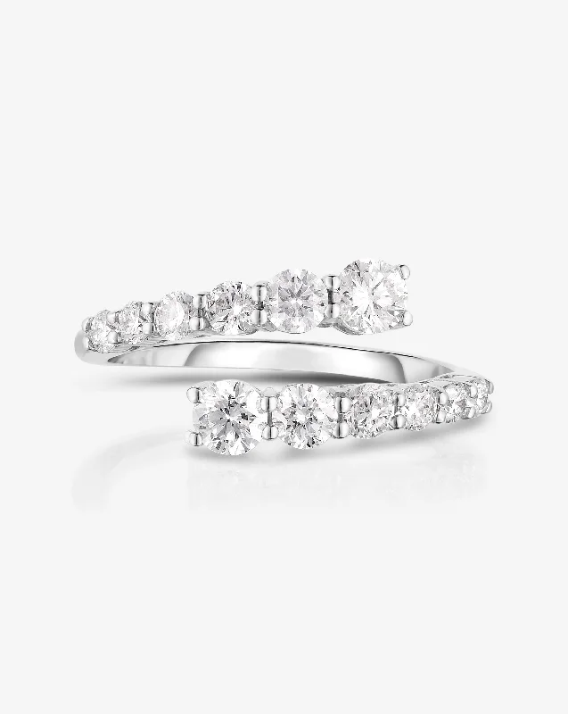 Dazzle With Discounts – Shop Jewelry On Sale Graduated Diamond Wrap Ring