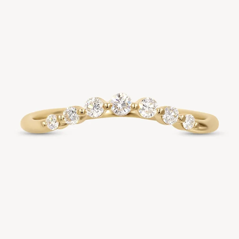 Trending Jewelry Now At Unbeatable Prices Wide Celestial Arch Ring