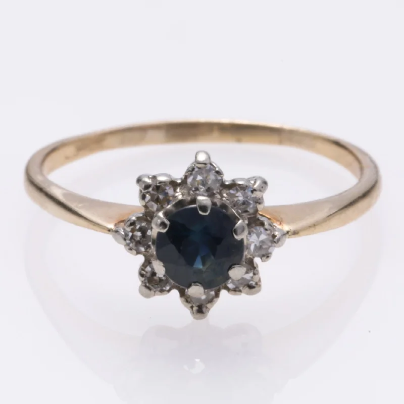 Must-Have Jewelry Pieces At Reduced Prices 10k Yellow Gold Sapphire and Diamond Ring | 0.37ct, 0.136ctw | SZ 5.5 Must-Have Jewelry Pieces At Reduced Prices 10k Yellow Gold Sapphire and Diamond Ring | 0.37ct, 0.136ctw | SZ 5.5