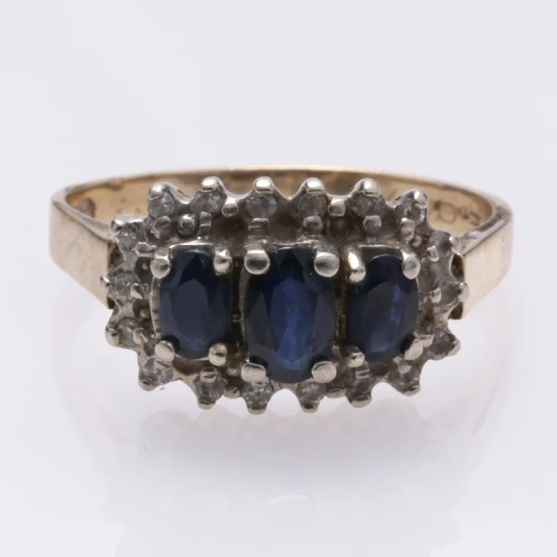 Flash Jewelry Sale – Get Stunning Pieces At Low Prices 10k Yellow Gold Sapphire and Diamond Ring | 1.30ctw, 0.162ctw | SZ 9 Flash Jewelry Sale – Get Stunning Pieces At Low Prices 10k Yellow Gold Sapphire and Diamond Ring | 1.30ctw, 0.162ctw | SZ 9