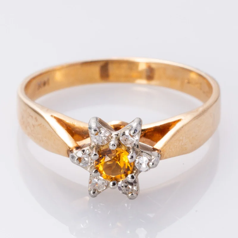Bestselling Jewelry At Special Promotional Rates 14K Yellow and White Gold Citrine and Diamond Ring | 0.17ct, 0.15ctw | SZ 7.75 | Bestselling Jewelry At Special Promotional Rates 14K Yellow and White Gold Citrine and Diamond Ring | 0.17ct, 0.15ctw | SZ 7.75 |