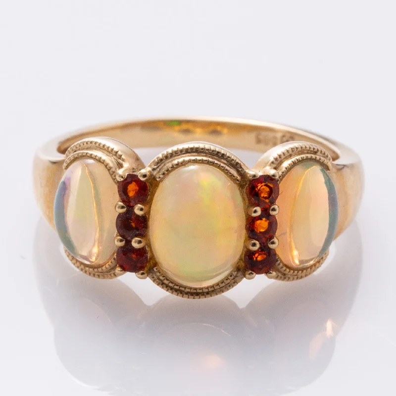 Premium Jewelry At Special Low Prices For A Limited Time 14K Yellow Gold Opal and Diamond Ring | 2.37ctw, 0.24ctw | SZ 7.75 | Premium Jewelry At Special Low Prices For A Limited Time 14K Yellow Gold Opal and Diamond Ring | 2.37ctw, 0.24ctw | SZ 7.75 |