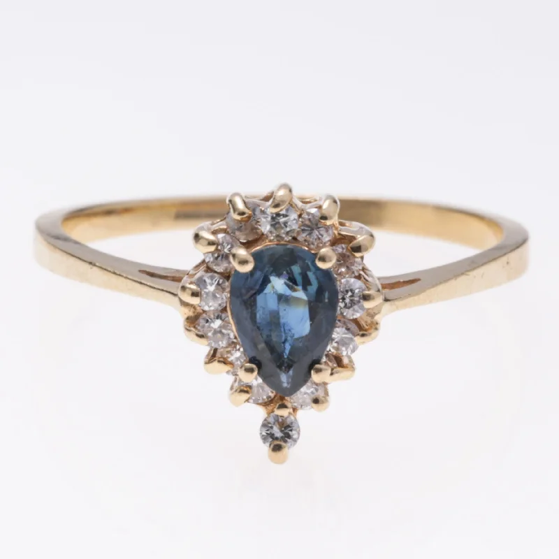 Unmissable Jewelry Clearance – Final Reductions 14k Yellow Gold Sapphire and Diamond Ring | 0.36ct, 0.21ctw | SZ 6.25 Unmissable Jewelry Clearance – Final Reductions 14k Yellow Gold Sapphire and Diamond Ring | 0.36ct, 0.21ctw | SZ 6.25