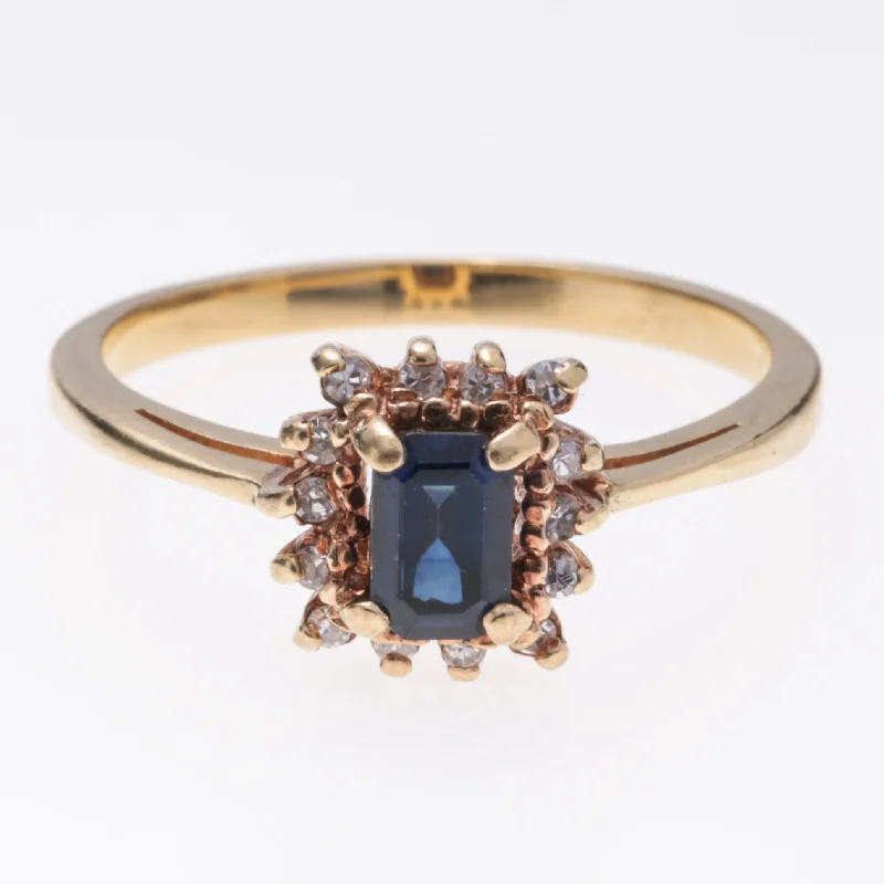 Timeless Elegance Now At Special Discounts 14k Yellow Gold Sapphire and Diamond Ring | 0.67ct, 0.18ctw | SZ 8.5 Timeless Elegance Now At Special Discounts 14k Yellow Gold Sapphire and Diamond Ring | 0.67ct, 0.18ctw | SZ 8.5