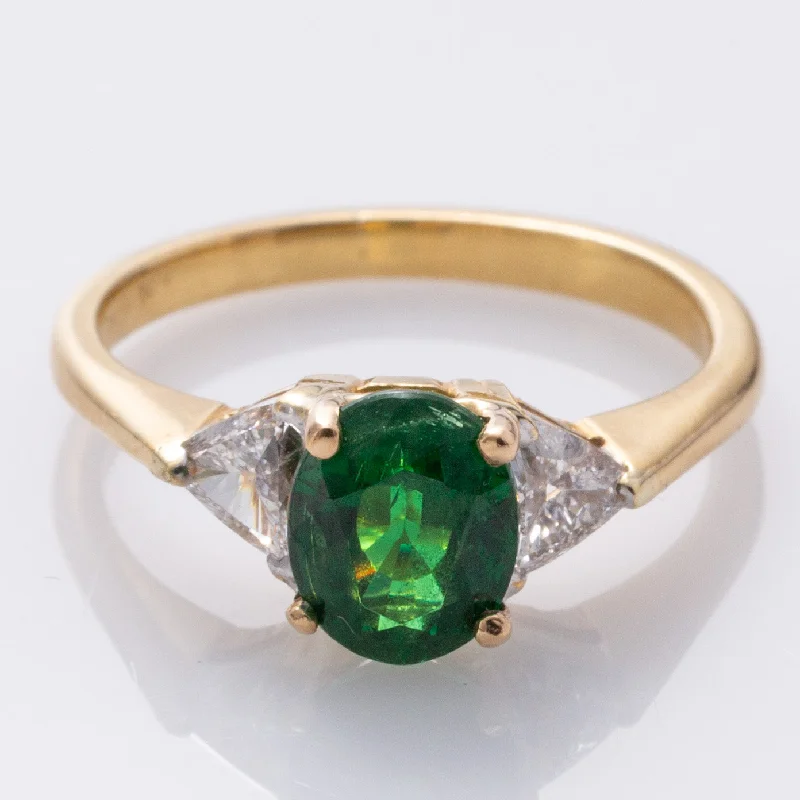 Seasonal Jewelry Sale – Upgrade Your Style Today 14K Tsavorite and Diamond Cocktail Ring | 1.32ct, 0.30ctw | SZ 4.25 | Seasonal Jewelry Sale – Upgrade Your Style Today 14K Tsavorite and Diamond Cocktail Ring | 1.32ct, 0.30ctw | SZ 4.25 |