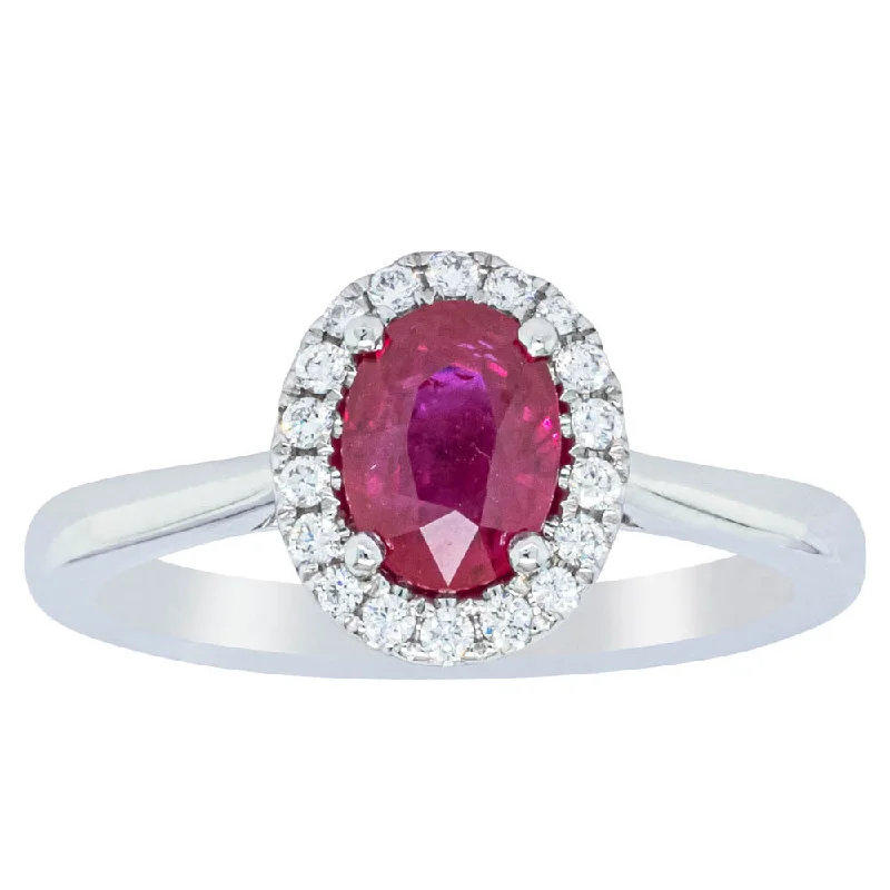 Handcrafted Beauty At Affordable Prices 18ct White Gold 1.18ct Ruby & Diamond Nina Ring Handcrafted Beauty At Affordable Prices 18ct White Gold 1.18ct Ruby & Diamond Nina Ring