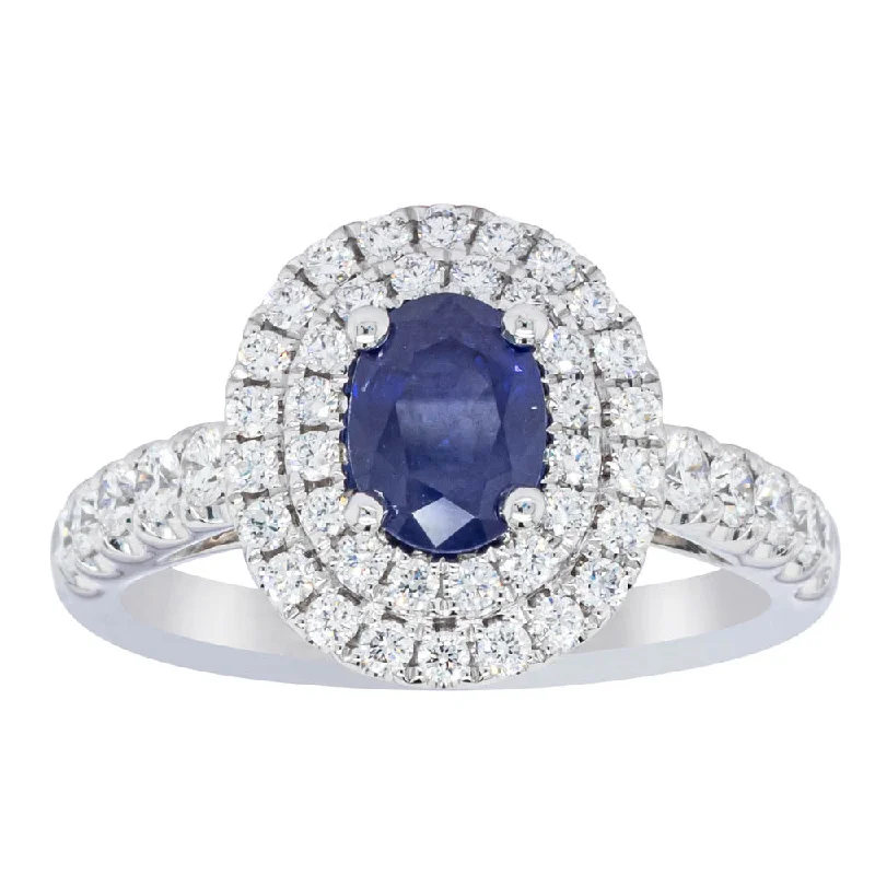 Affordable Elegance – Special Jewelry Sale Now Live 18ct White Gold 1.19ct Sapphire & Diamond Rosa Ring Affordable Elegance – Special Jewelry Sale Now Live 18ct White Gold 1.19ct Sapphire & Diamond Rosa Ring
