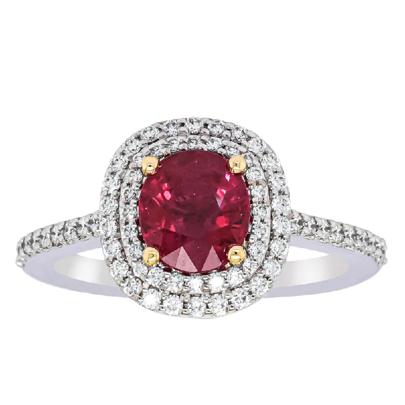 Elegant Jewelry, Affordable Luxury – Shop Now 18ct White Gold 1.35ct Ruby & Diamond Rosa Ring Elegant Jewelry, Affordable Luxury – Shop Now 18ct White Gold 1.35ct Ruby & Diamond Rosa Ring