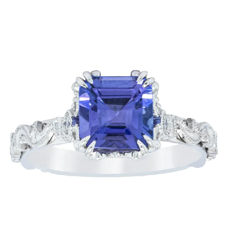 Final Call For Exquisite Jewelry At Reduced Rates 18ct White Gold 1.56ct Tanzanite & Diamond Romanov Ring Final Call For Exquisite Jewelry At Reduced Rates 18ct White Gold 1.56ct Tanzanite & Diamond Romanov Ring