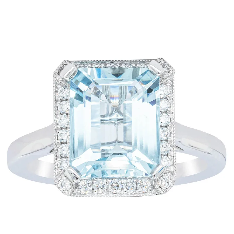Elegant Jewelry At Unbeatable Prices – Shop Today 18ct White Gold 2.84ct Aquamarine & Diamond Empire Ring Elegant Jewelry At Unbeatable Prices – Shop Today 18ct White Gold 2.84ct Aquamarine & Diamond Empire Ring