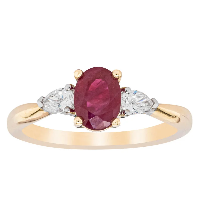 Glamorous Jewelry, Glamorous Deals – Shop Now 18ct Yellow Gold 1.25ct Ruby & Diamond Ayla Ring Glamorous Jewelry, Glamorous Deals – Shop Now 18ct Yellow Gold 1.25ct Ruby & Diamond Ayla Ring