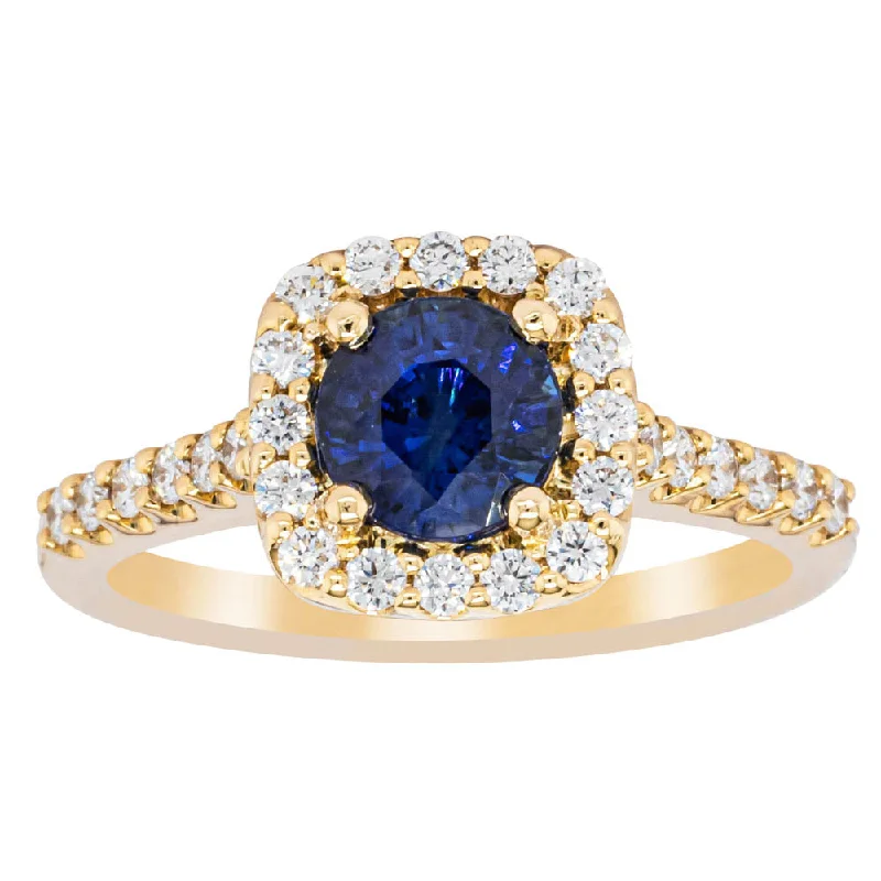Fine Jewelry, Limited-Time Offers Available 18ct Yellow Gold 1.42ct Sapphire & Diamond Manhattan Ring Fine Jewelry, Limited-Time Offers Available 18ct Yellow Gold 1.42ct Sapphire & Diamond Manhattan Ring