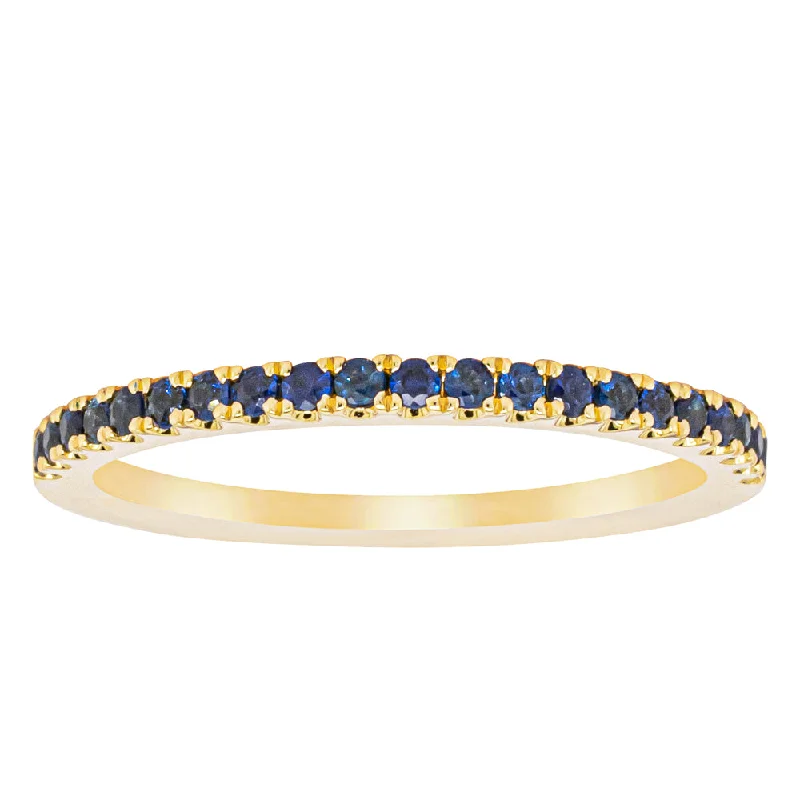 High-Quality Gemstone Jewelry For Special Occasions 18ct Yellow Gold Sapphire Millie Band High-Quality Gemstone Jewelry For Special Occasions 18ct Yellow Gold Sapphire Millie Band