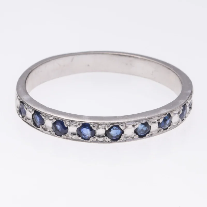 Once-A-Year Jewelry Sale – Grab Your Favorites Now 18K White Gold Sapphire Ring | 0.24ctw | SZ 6.5 Once-A-Year Jewelry Sale – Grab Your Favorites Now 18K White Gold Sapphire Ring | 0.24ctw | SZ 6.5