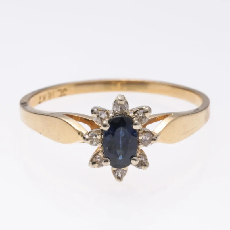 Your Dream Jewelry At Dream Prices – Shop Now 18K Yellow Gold Sapphire and Diamond Ring | 0.29ctw, 0.07ctw | SZ 6 Your Dream Jewelry At Dream Prices – Shop Now 18K Yellow Gold Sapphire and Diamond Ring | 0.29ctw, 0.07ctw | SZ 6