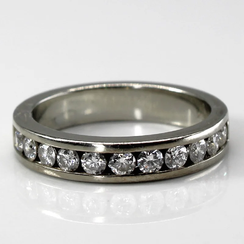 Elevate Your Jewelry Collection With Limited-Time Savings Channel Set Diamond Band | 0.61ctw | SZ 6 | Elevate Your Jewelry Collection With Limited-Time Savings Channel Set Diamond Band | 0.61ctw | SZ 6 |
