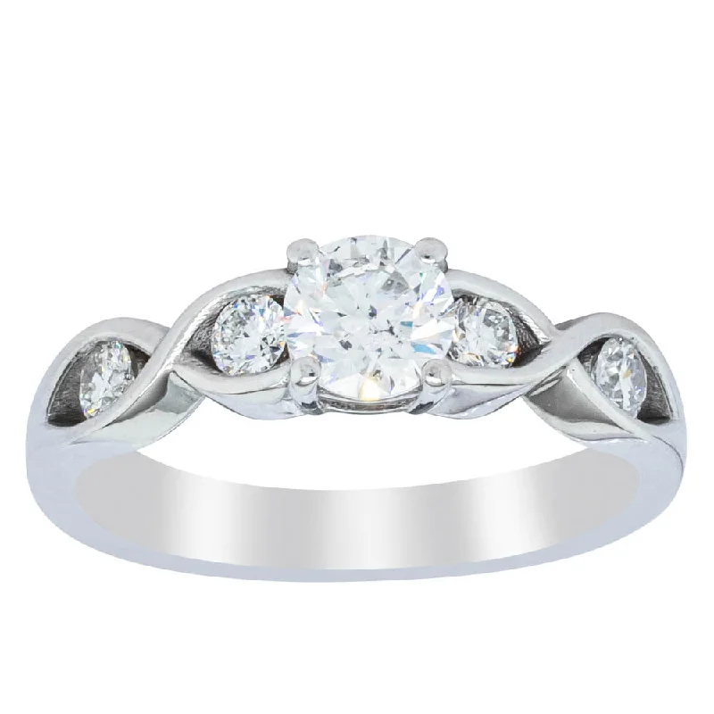 Get The Sparkle You Love At Prices You Adore Deja Vu 9ct White Gold .50ct Diamond Ring Get The Sparkle You Love At Prices You Adore Deja Vu 9ct White Gold .50ct Diamond Ring