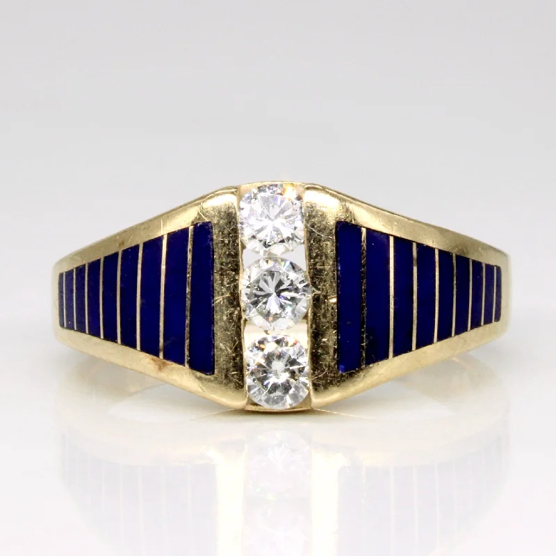 Exclusive Gemstone Jewelry Markdowns – Shop Now Diamond & Lapis Lazuli Ring | 0.30ctw, 0.25ctw | SZ 7 | Exclusive Gemstone Jewelry Markdowns – Shop Now Diamond & Lapis Lazuli Ring | 0.30ctw, 0.25ctw | SZ 7 |