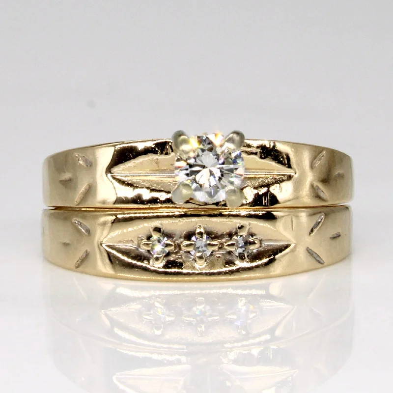 Limited-Time Jewelry Discounts – Shine Without The Splurge Diamond Wedding Ring Set | 0.26ctw | SZ 6.75 | Limited-Time Jewelry Discounts – Shine Without The Splurge Diamond Wedding Ring Set | 0.26ctw | SZ 6.75 |