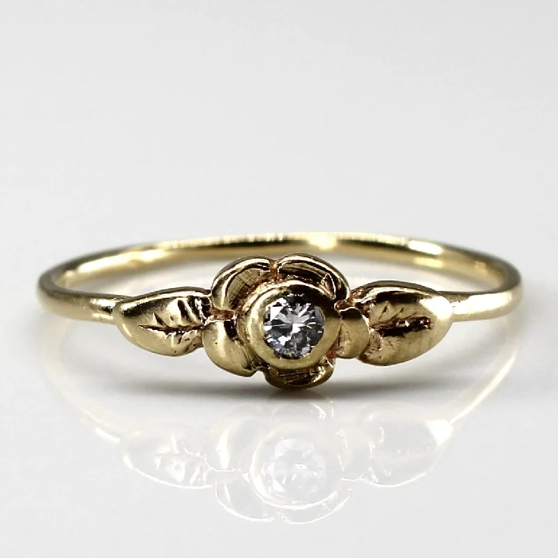 Premium Diamond Jewelry At Once-In-A-Lifetime Discounts Floral Design Diamond Ring | 0.07ct | SZ 7.75 | Premium Diamond Jewelry At Once-In-A-Lifetime Discounts Floral Design Diamond Ring | 0.07ct | SZ 7.75 |
